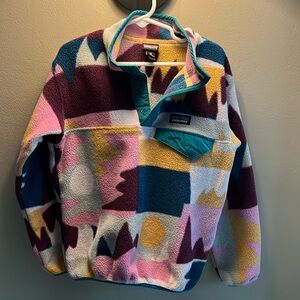 Patagonia Kids XS (5-6) Synchilla fleece jacket.